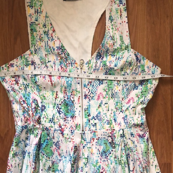Guess Sleeveless Front Zip  Dress Sz 12 - Picture 9 of 9